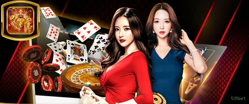 Imagem promocional do aplicativo mobile da 535bet